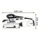 Плоскошліфувальна машина Bosch GSS 280 AVE (0601292902)