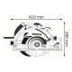 Пила дискова Bosch GKS 85 G Professional (060157A900)