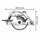 Пила дискова Bosch GKS 235 Turbo (06015A2001)