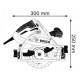 Ручна дискова пилка Bosch GKS 55+G Professional (0601682000)