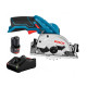 Акумуляторний шуруповерт Bosch GSR 120 LI, Акумуляторна дискова пилка Bosch GKS 12V-26 (06016A1001+06019F7001)