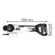 Аккумуляторная угловая шлифмашина Bosch GWX 18V-10 C (Без АКБ и ЗУ) (06017B0200)