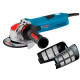Кутова шліфувальна машина (болгарка) Bosch Professional з X-LOCK GWX 13-125 S (06017B6002)