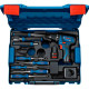 Акумуляторний шуруповерт Bosch Professional GSR 12V-15, набір ручних інструментів, Кейс (060186810R)