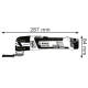 Многофункциональный инструмент Bosch Professional GOP 12V-28 (06018B5020)