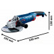 Кутова шліфувальна машина (болгарка) Bosch Professional GWS 24-230 P (06018C3100)