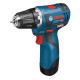 Акумуляторний шуруповерт Bosch GSR 12V-20 (каркас), Кобура для шуруповерта (06019D4002)