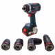 Акумуляторний шуруповерт Bosch GSR 18 V-EC FC2 (4 насадки) (06019E1104)