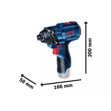 Акумуляторний ударний гайковерт Bosch GDR 120-LI (каркас) (06019F0000)