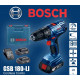 Акумуляторний ударний шуруповерт Bosch GSB 180-LI (06019F8300)