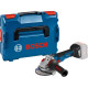 Кутова шліфувальна машина Bosch GWS 18V-10 SC, 2 акб 5 Ah, ЗУ GAL 1880 CV, L-Boxx, Bluetooth-модуль (06019G340D)