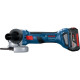 Акумуляторна кутова шліфувальна машина (болгарка) Bosch Professional GWS 180-LI (06019H9025)