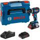 Акумуляторний ударний шуруповерт Bosch GSВ 18V-90 C (06019K6104)