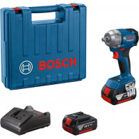 Аккумуляторный ударный гайковерт Bosch GDS 18V-350 Professional (06019M5021)