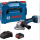 Акумуляторна кутова шліфувальна машина (болгарка) Bosch GWS 18V-11 S (06019N4003)