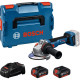 Акумуляторна кутова шліфувальна машина (болгарка) Bosch GWS 18V-11 (06019N4103)