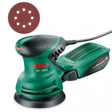 Ексцентрикова шліфувальна машина Bosch PEX 220 A (0603378000)