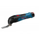 Набір із 5 акумуляторних інструментів Bosch 10.8 V Li-ion шуруповерт GSR 10,8 V, мультирізак GOP 10.8 V, ліхтарик GLI 10.8 V, шабельна пила GSA 10.8 V та радіо GML 10.8 V (0615990GF0)