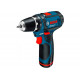 Набір із 5 акумуляторних інструментів Bosch 10.8 V Li-ion шуруповерт GSR 10,8 V, мультирізак GOP 10.8 V, ліхтарик GLI 10.8 V, шабельна пила GSA 10.8 V та радіо GML 10.8 V (0615990GF0)