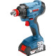 Акумуляторний ударний гайковерт Bosch GDX 180 LI Professional (0615990K9W) + Мультитул