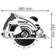 Ручна циркулярна пилка Bosch GKS 190, Toolbox PRO (0615990L2E)