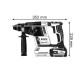 Акумуляторний перфоратор Bosch GBH 18V-26, Акумулятор ProCORE 18В/8 Аг, ЗУ GAL1880CV (0615990M3N)