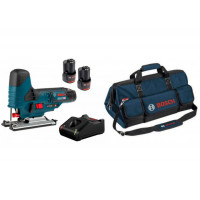 Акумуляторний лобзик Bosch GST 12V-70, акумулятор GBA 12V 2.0Ah, ЗУ GAL 12V-40 (0615990M40)