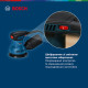 Ексцентрикова шліфувальна машина Bosch Professional GEX 125 (06013A8020)