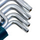 Набор шестигранных ключей Bosch Torx Professional, 9 шт (1600A01TH4)