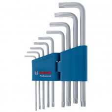 Набор шестигранных ключей Bosch Torx Professional, 9 шт (1600A01TH4)