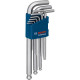 Набор шестигранных ключей Bosch Professional, 9 шт (1600A01TH5)