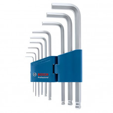 Набор шестигранных ключей Bosch Professional, 9 шт (1600A01TH5)