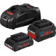 Набір акумуляторів Bosch ProCORE18V 4.0Ah + ProCORE18V 5.5Ah + зарядний пристрій GAL 1880 CV(1600A0214A)
