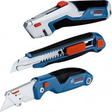 Набор строительных ножей Bosch Professional 3 шт. (1600A027M4)