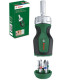 Отвертка Bosch Bike с трещоткой и 6 бит (1600A027PN)