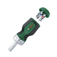 Викрутка Bosch з тріскачкою та 6 біт (1600A027PK)