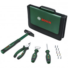 Набор ручного инструмента Bosch 14 шт в сумке (1600A027PT)