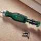 Отвертка Bosch с трещоткой и 12 бит (1600A02BX2)
