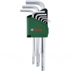 Набор шестигранных ключей Bosch, 9 шт (1600A02BX9)