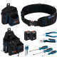 Пояс Bosch Professional + сумки GWT 2, GWT 4 + набір ручних інструментів (1600A02H5C)