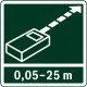 Лазерний далекомір Bosch PLR 25 New (0603672521)
