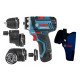 Акумуляторний шуруповерт Bosch GSR 12V-15 FC Set, кобура для шуруповерта (06019F6000)