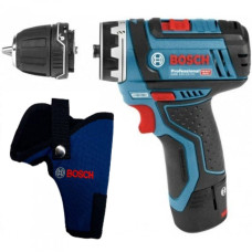 Акумуляторний шуруповерт Bosch GSR 12V-15 FC (без АКБ та ЗУ), кобура для шуруповерта (06019F6004)