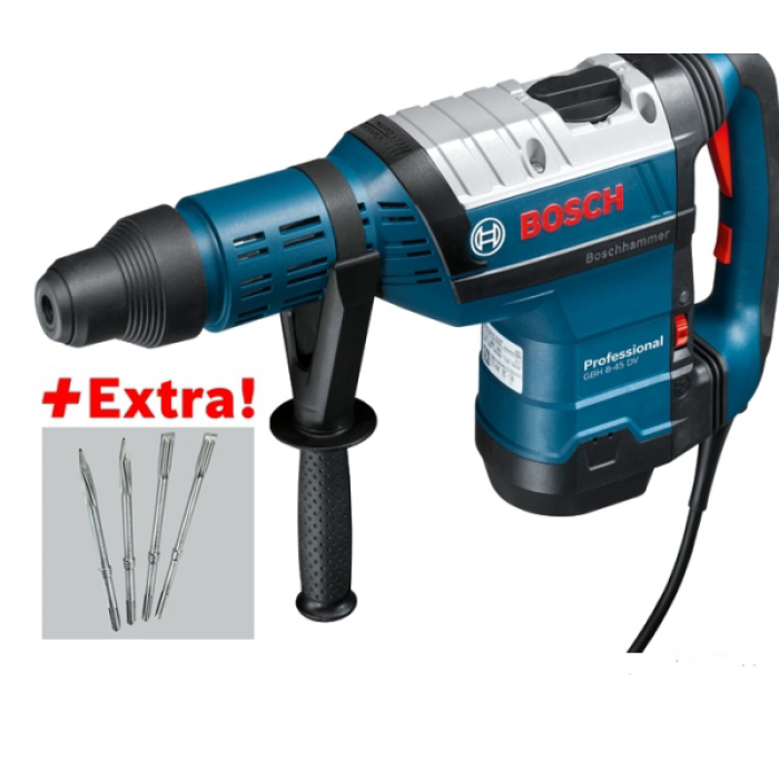 Перфоратор Bosch GBH 8-45 DV (0615990J8M) + набір зубил