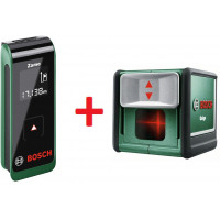 Лазерный дальномер Bosch PLR 20 (Zamo), Нивелир лазерный Bosch Quigo III