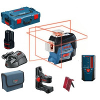Нивелир лазерный Bosch GLL 3-80 C, BM 1 (12 V), L-Boxx, LR 6