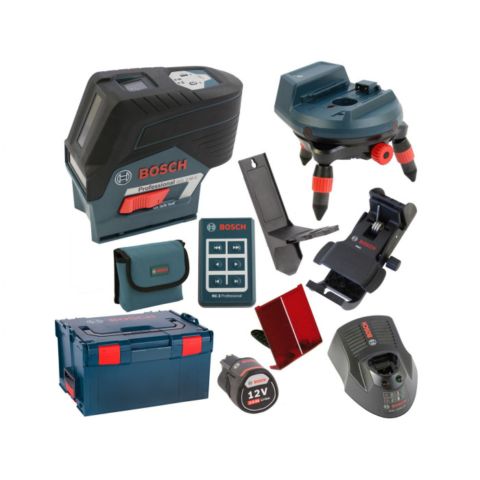 Нивелир лазерный Bosch GCL 2-50C+RM3+BM3+12V+L-Boxx238