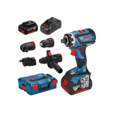 Акумуляторний шуруповерт Bosch GSR 18 V-60 FC Set (4 насадки) (06019G7100)