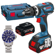 Акумуляторний шуруповерт Bosch GSR 18 VE-EC Professional (0615990H6T), годинник
