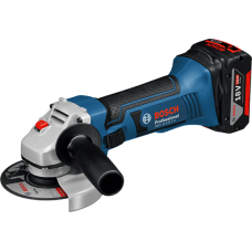 Акумуляторна кутова шліфувальна машина Bosch GWS 18-125 V-LI Professional (060193A30B)